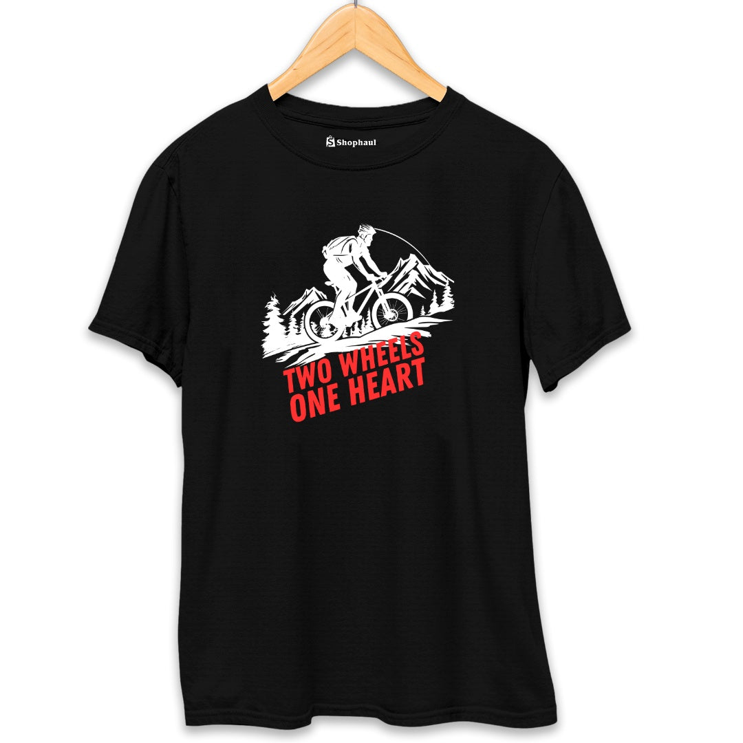 Two Wheels One Heart T-Shirt