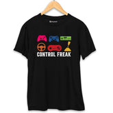 Control Freak Gaming T-Shirt Black-XXL
