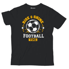 Kids Rise and Shine Football T-Shirt
