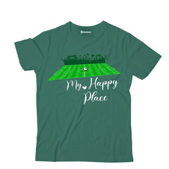 Kids My Happy Place Football T-Shirt