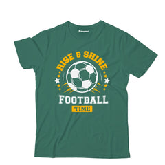 Kids Rise and Shine Football T-Shirt