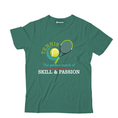 Kids Tennis is perfect match of Skill and Passion T-Shirt