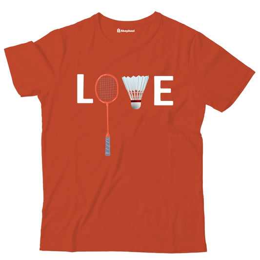 Kids Love Badminton T-Shirt
