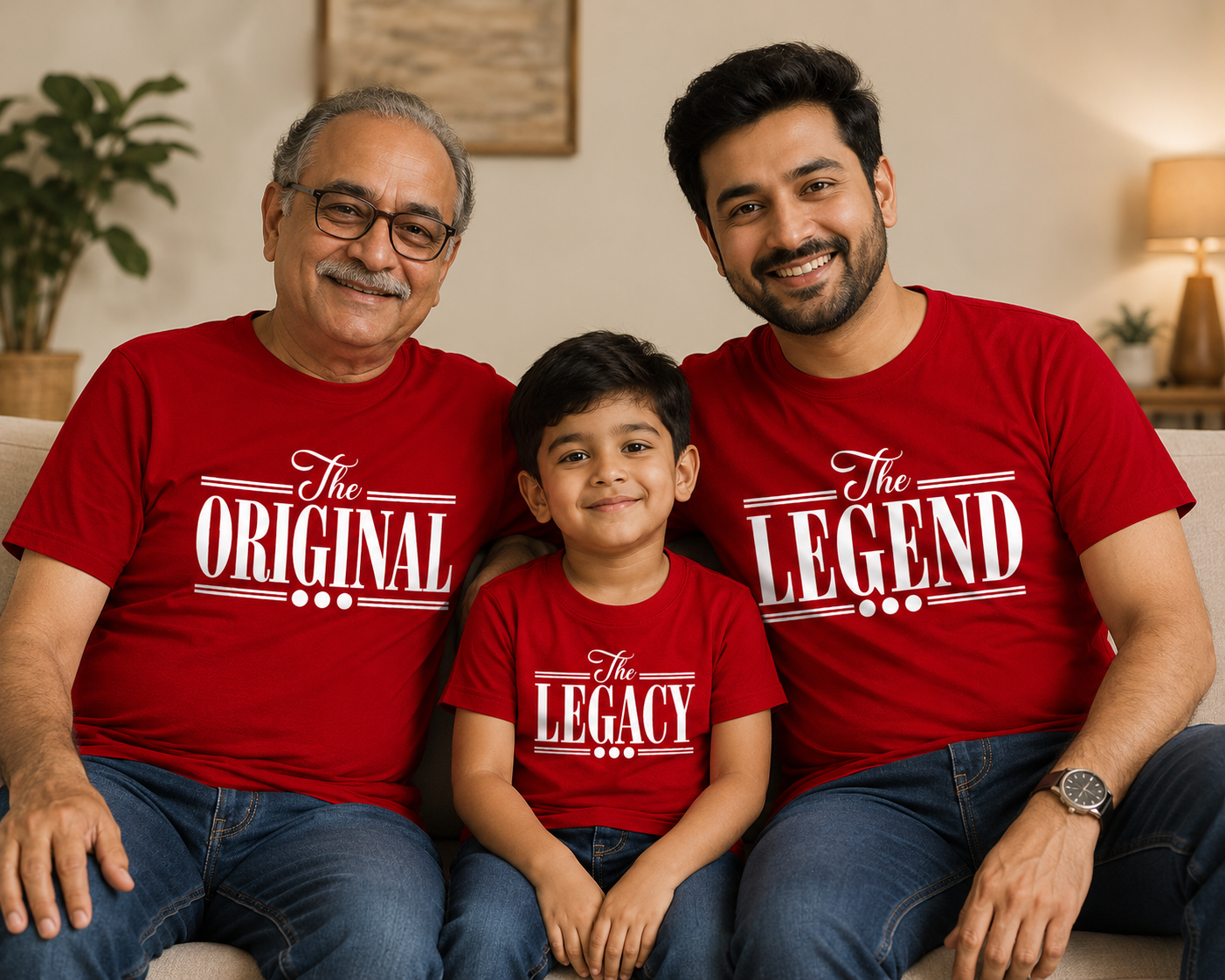 The Original Legend Legacy T-Shirt Matching Combo