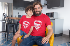 Super Dad Son T-Shirt