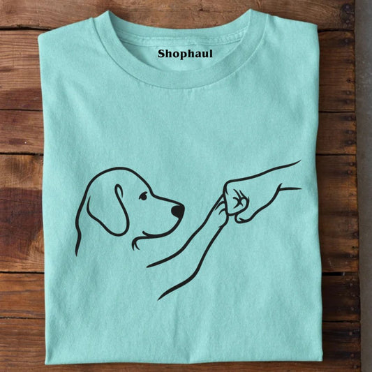 Dog First Bump Unisex T-Shirt
