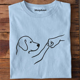 Dog First Bump Unisex T-Shirt