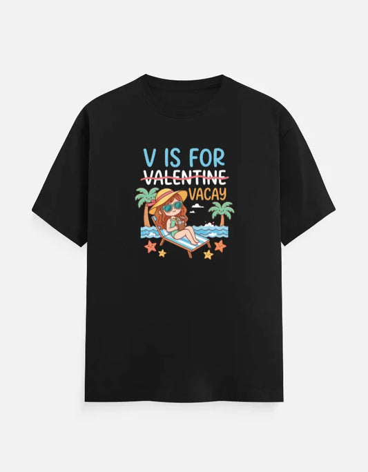Vis for Vacay Beach T-Shirt - White / S