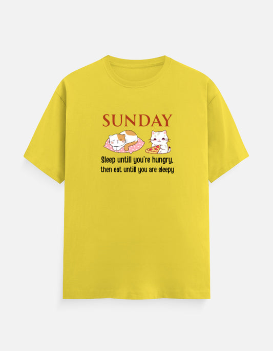 Sunday Eat Sleep Repeat T-Shirt