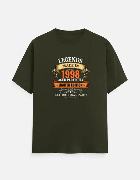 Legends Made in 1998 T-Shirt The Shophaul Designs