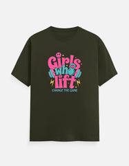 Girls Who Lift Change the Game T-Shirt