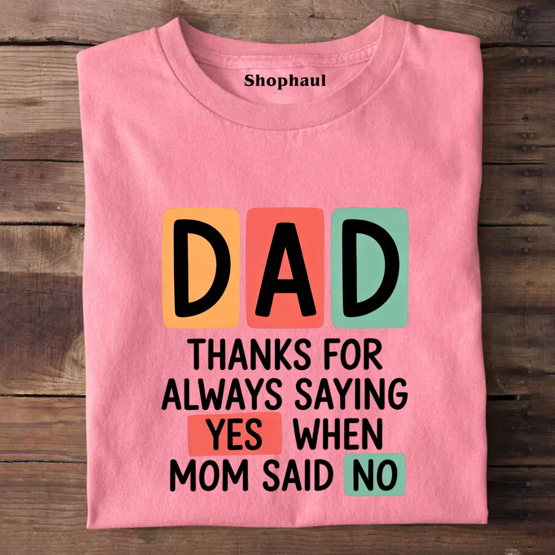 Funny Dad T-Shirt Funny Dad T-Shirt - Flamingo / S