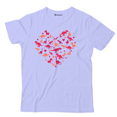 Kids Dinosaur Love T-Shirt