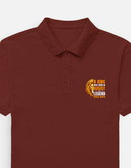 King Born in August Polo T-Shirt