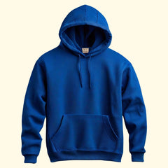 Unisex Plain Hoodie - Royal Blue