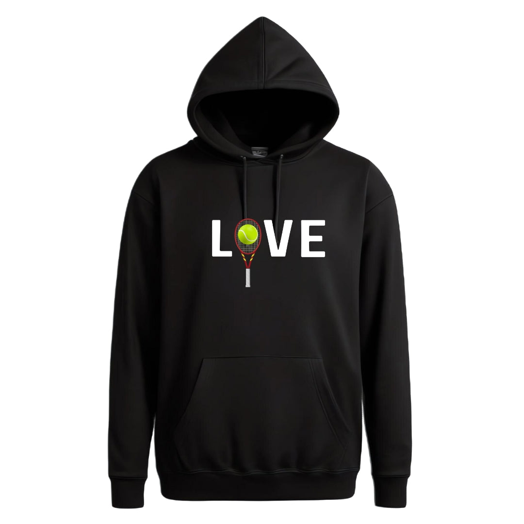 Unisex Love Tennis Hoodie