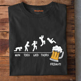 Monday to Friday Beer T-Shirt