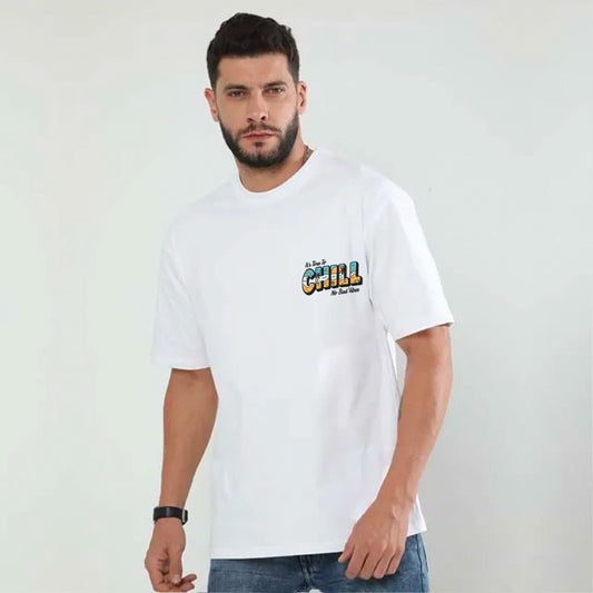 Palm Paradise Beach Oversized T-Shirt