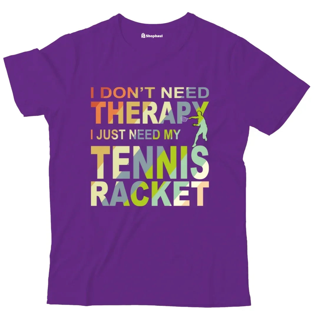 Kids I Don't need Therapy Tennis T-Shirt