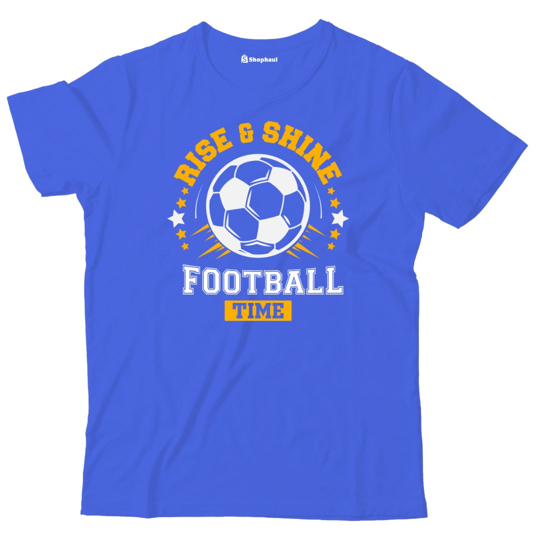 Kids Rise and Shine Football T-Shirt