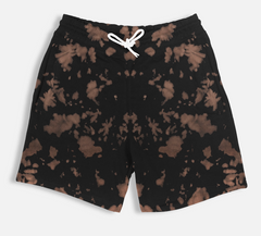 Unisex Tie Dye Shorts - Yellow