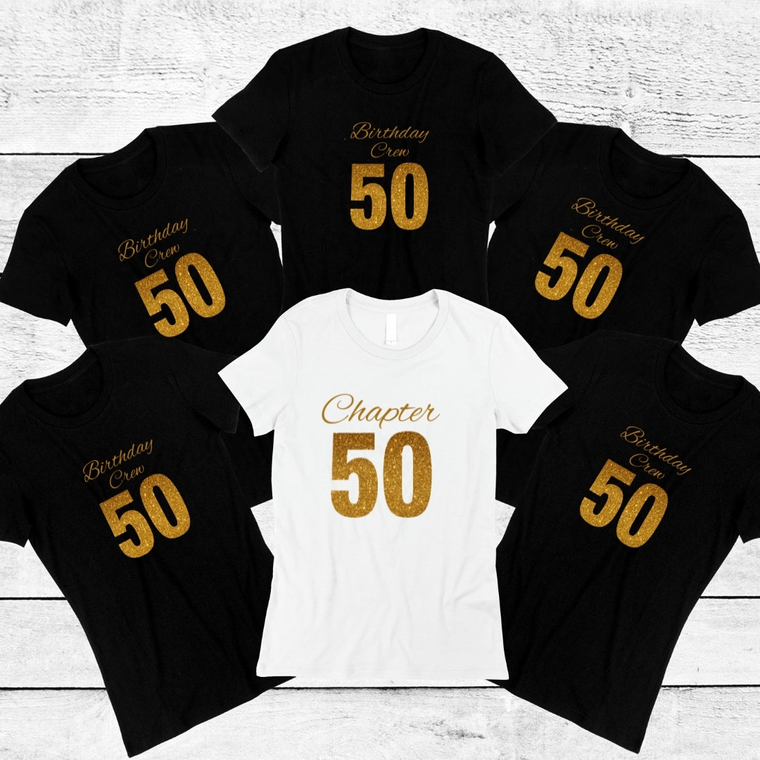 Birthday Crew 50 T-Shirt