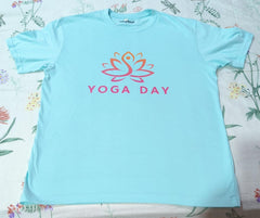 Yoga Day Lotus T-Shirt