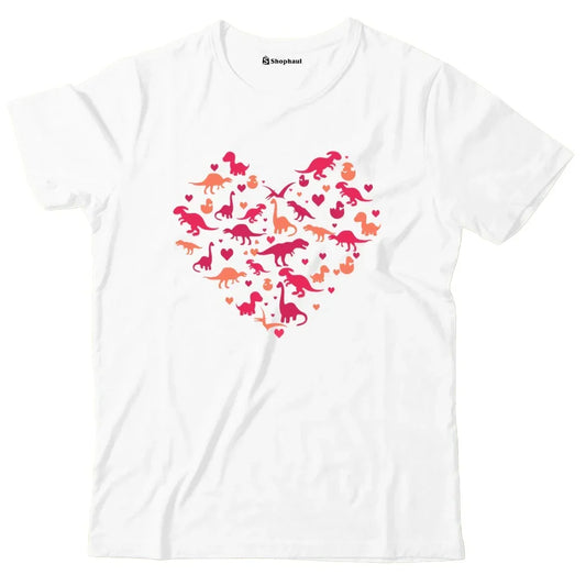Kids Dinosaur Love T-Shirt
