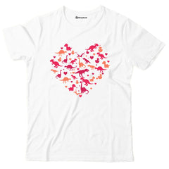 Kids Dinosaur Love T-Shirt