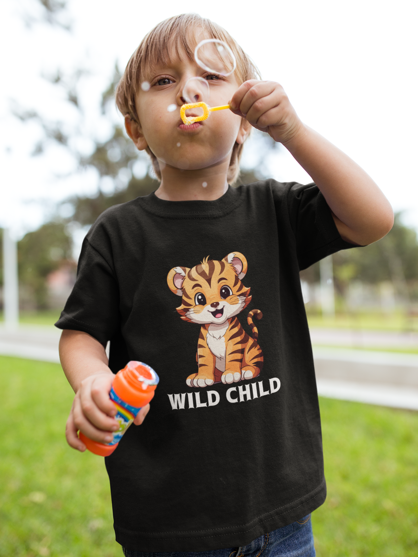 Kids Wild Child Tiger T-Shirt