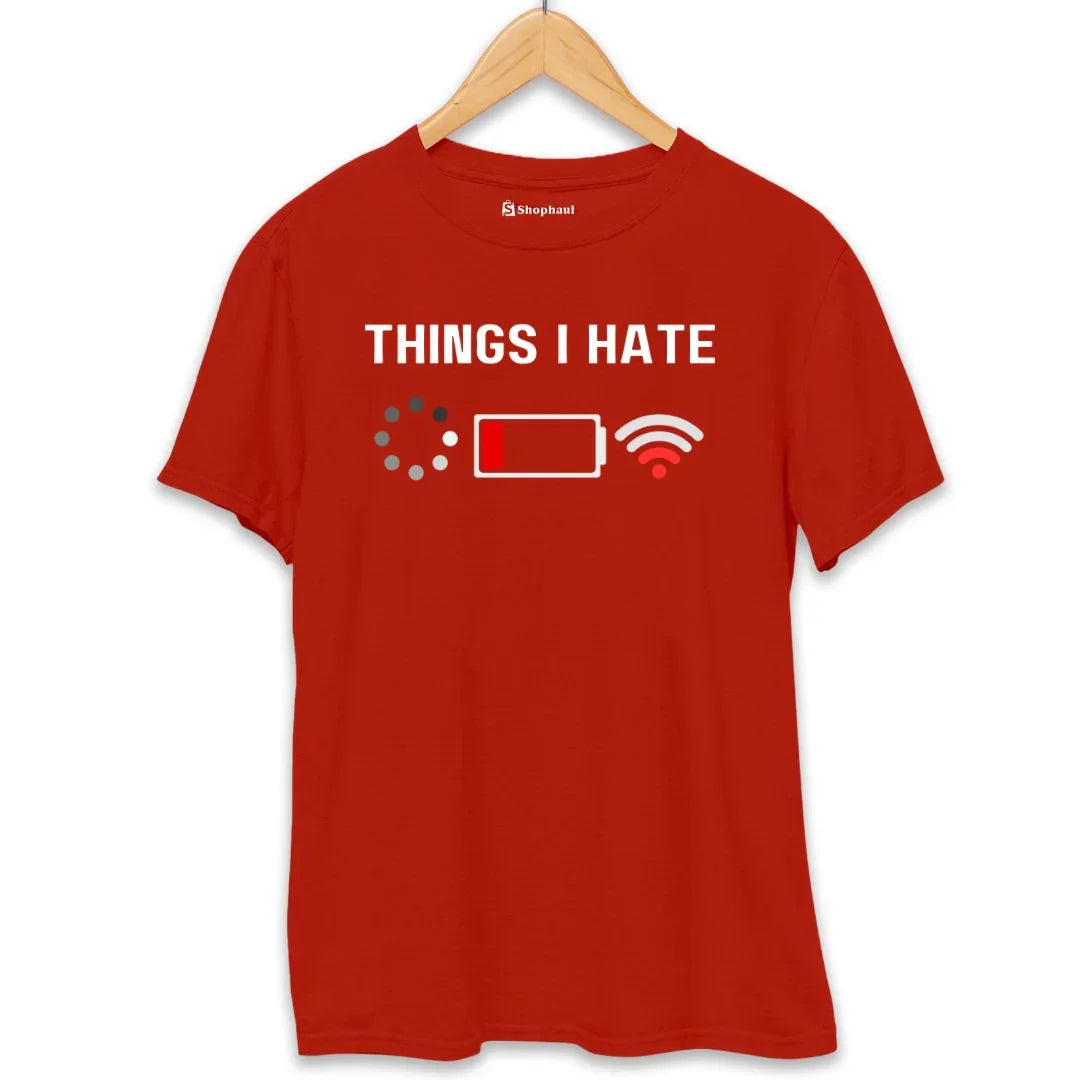 Things I hate Coding T-Shirt (Clearance Sale)
