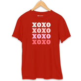 XOXO Love T-Shirt Brick-Red-XXL