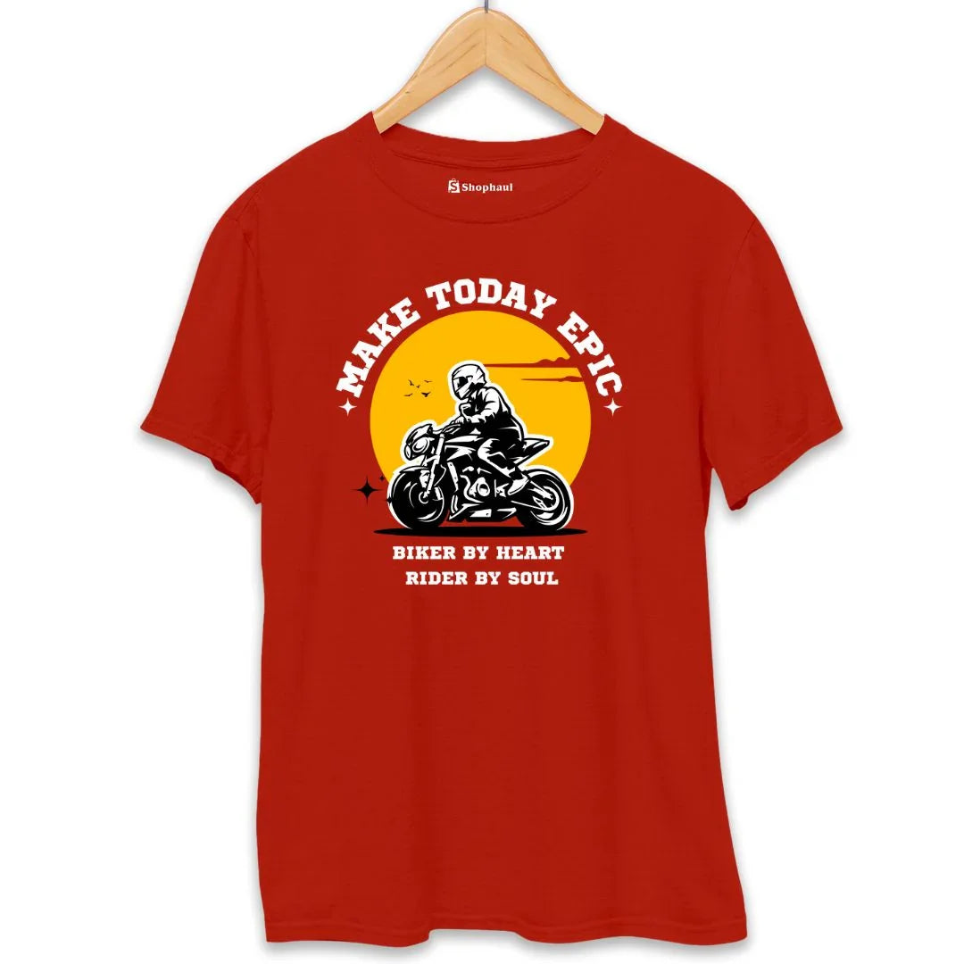 Make Today Epic Biker T-Shirt