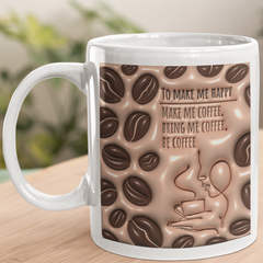 3D Coffee Lover Mug