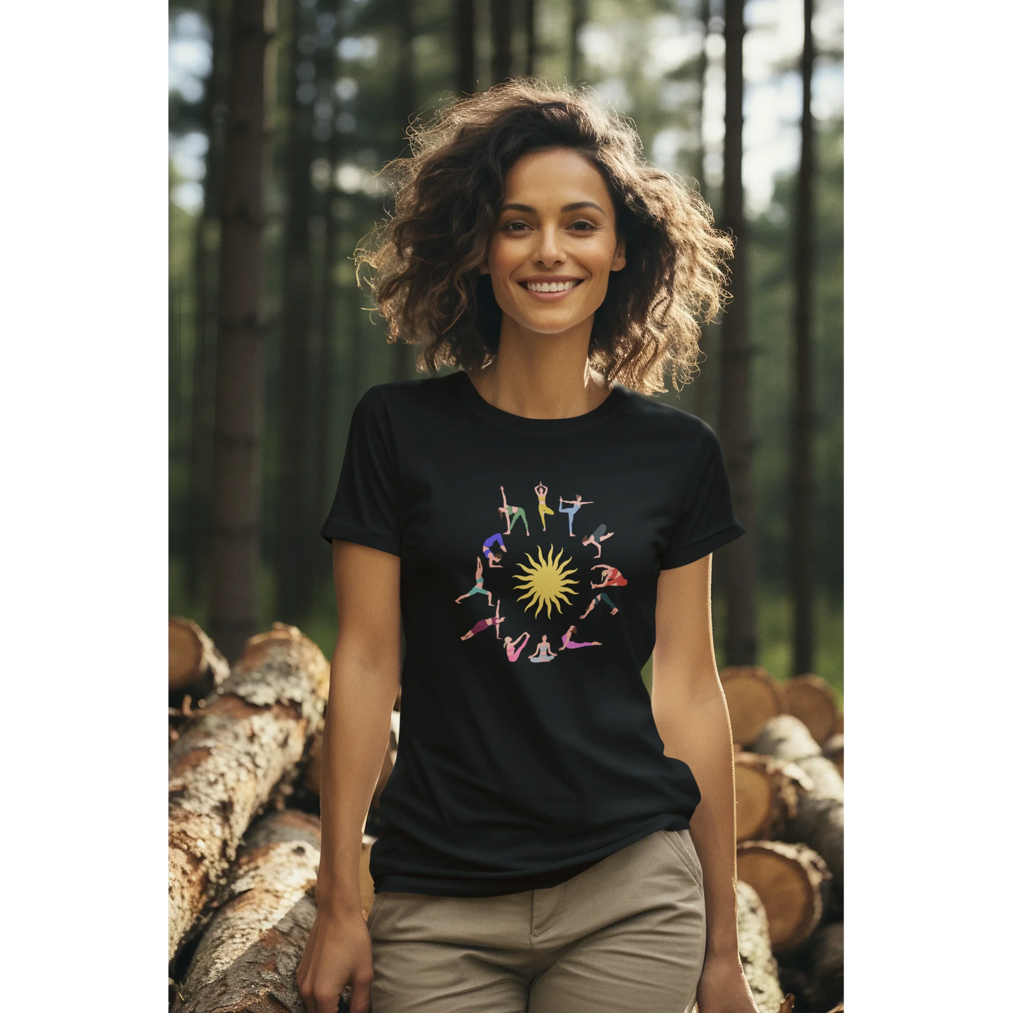 Surya Namaskar Yoga T-Shirt
