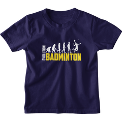 Kids Badminton Evolution T-Shirt