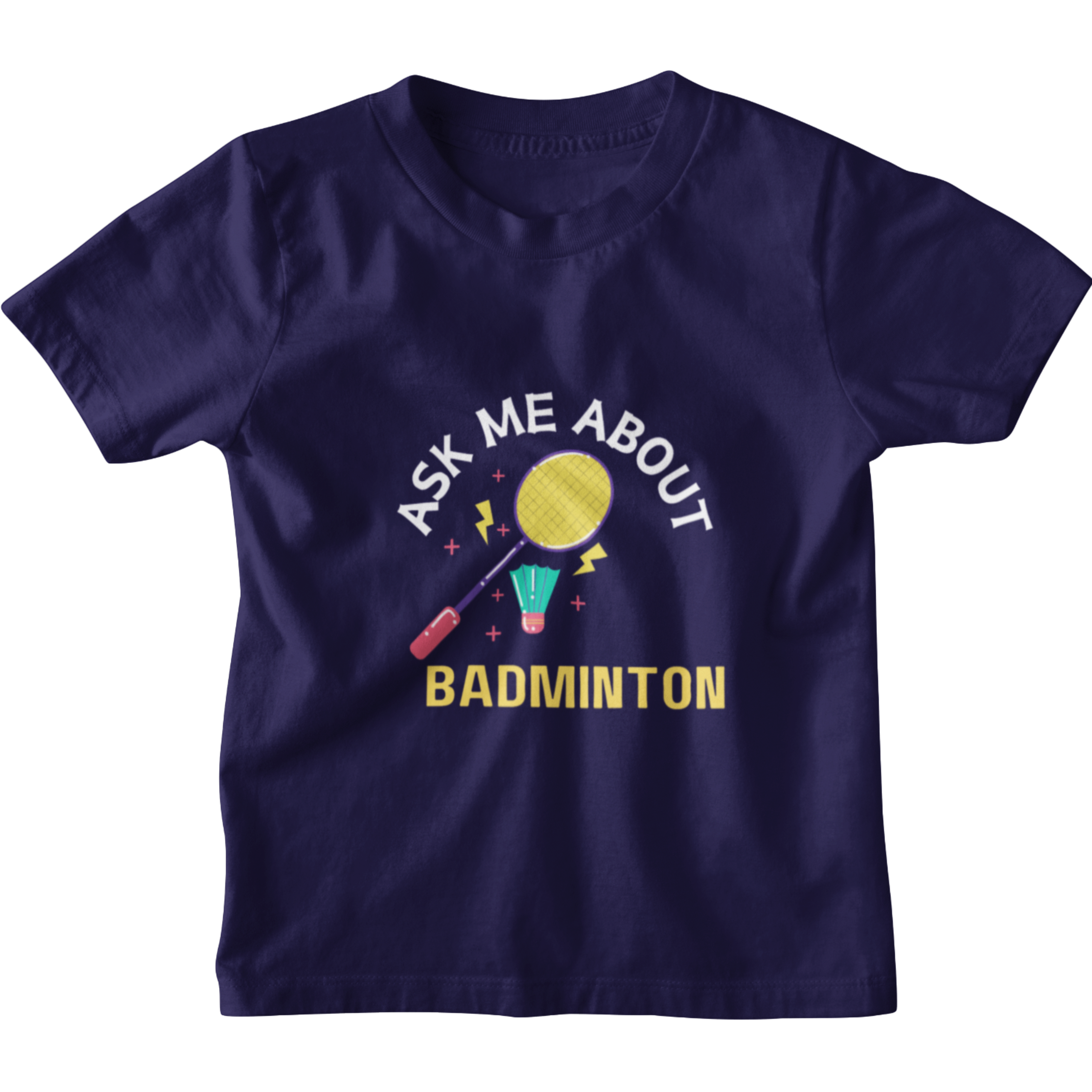 Kids Ask me About Badminton T-Shirt