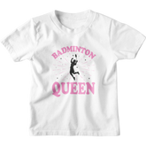 Kids Badminton Queen T-Shirt