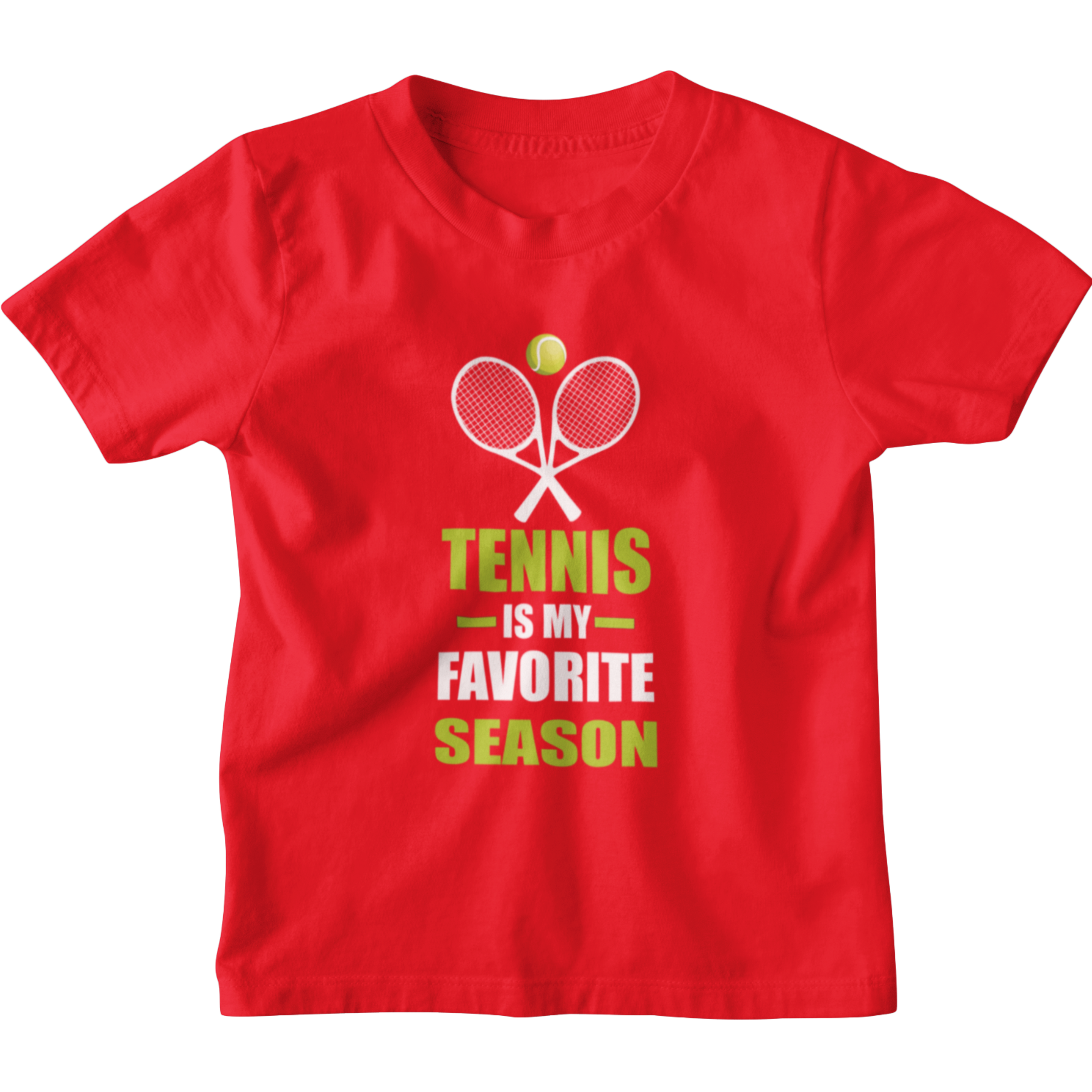 Kids Tennis is my Favorite Season T-Shirt