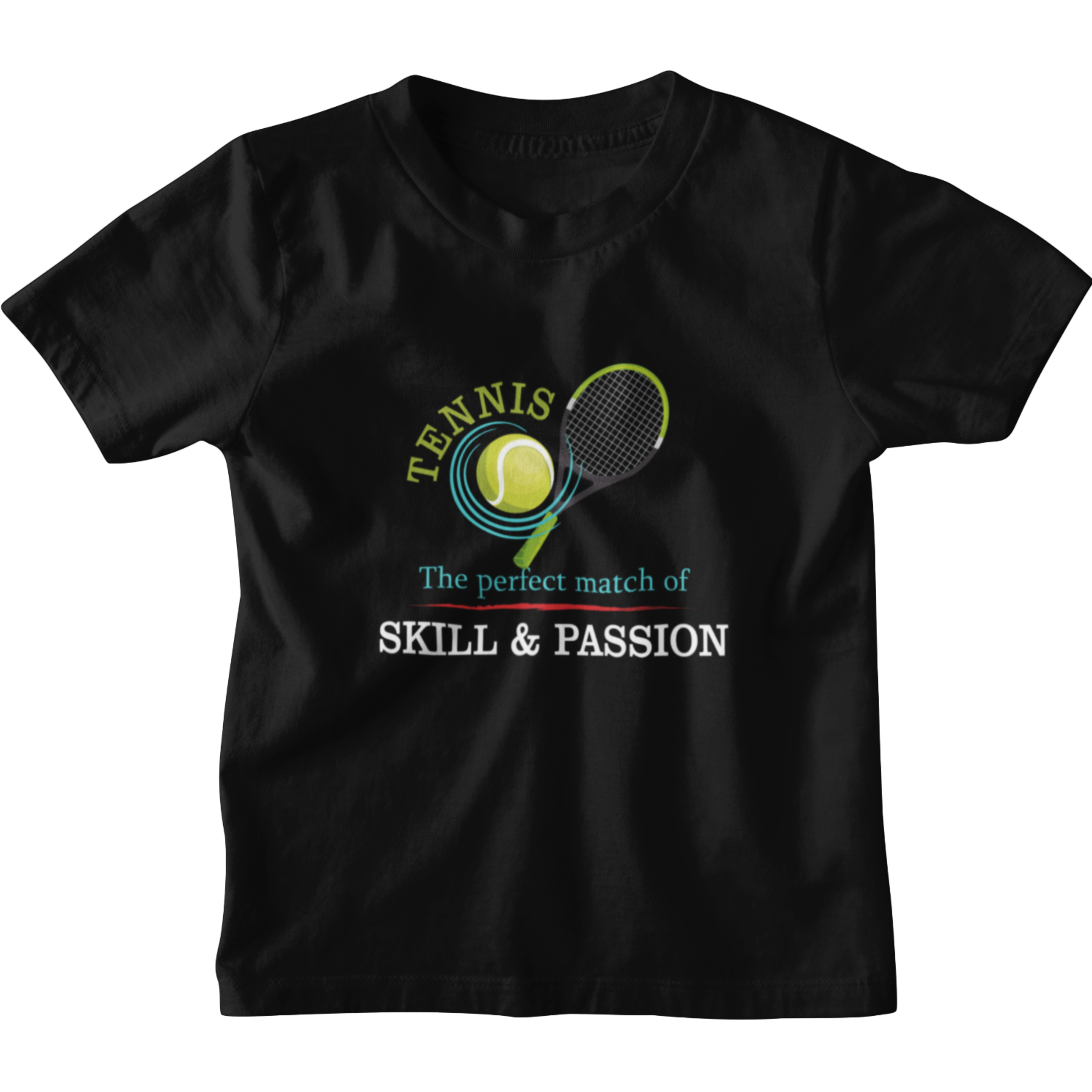 Kids Tennis is perfect match of Skill and Passion T-Shirt