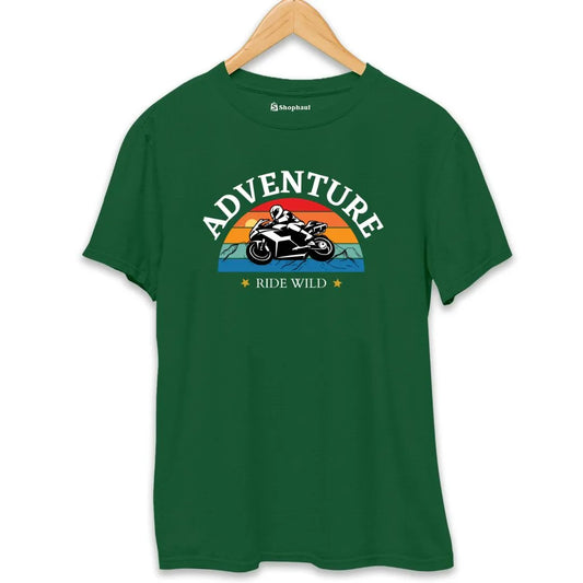 Adventure Wild Ride Biker T-Shirt