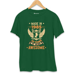 Made in 1985 | 40 Years Awesome Birthday T-Shirt