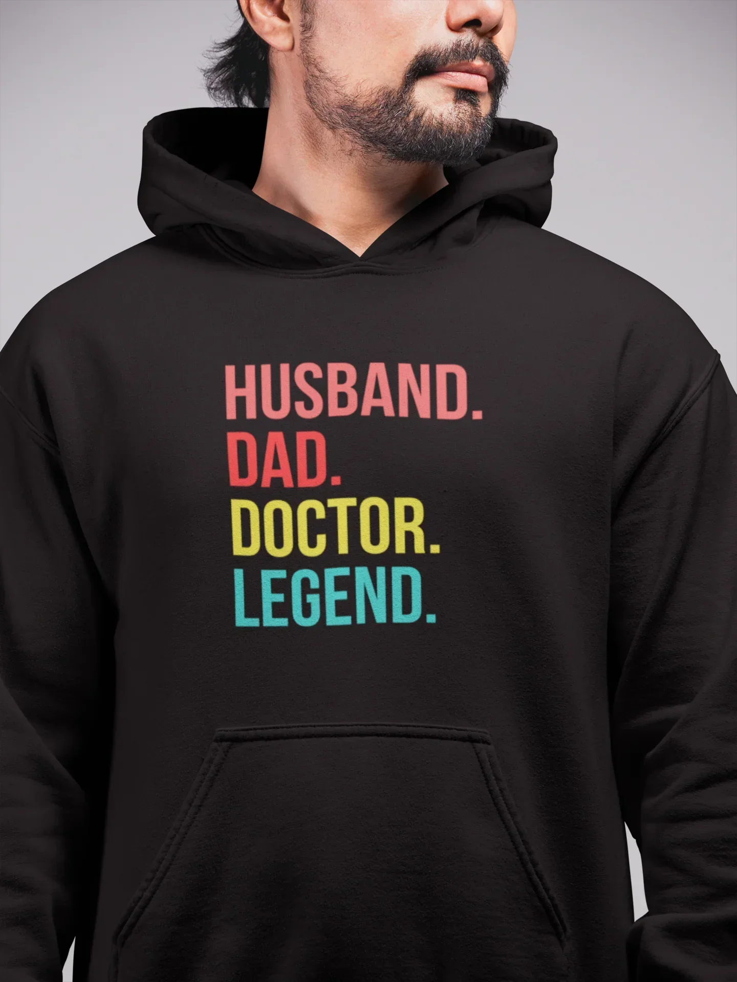 Husband Dad Doctor Hoodie