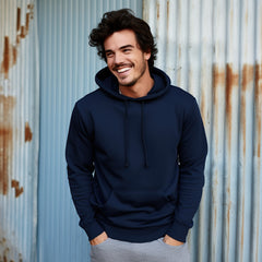 Unisex Plain Hoodie - Navy Blue