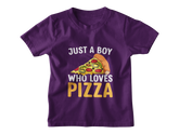Just a Boy Who Loves Pizza T-Shirt