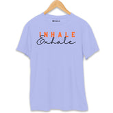 Inhale Exhale Yoga T-Shirt Lavender-XXL