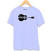 Nature Guitar T-Shirt Lavender-XXL