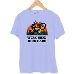 Work Hard Ride Hard Biker T-Shirt