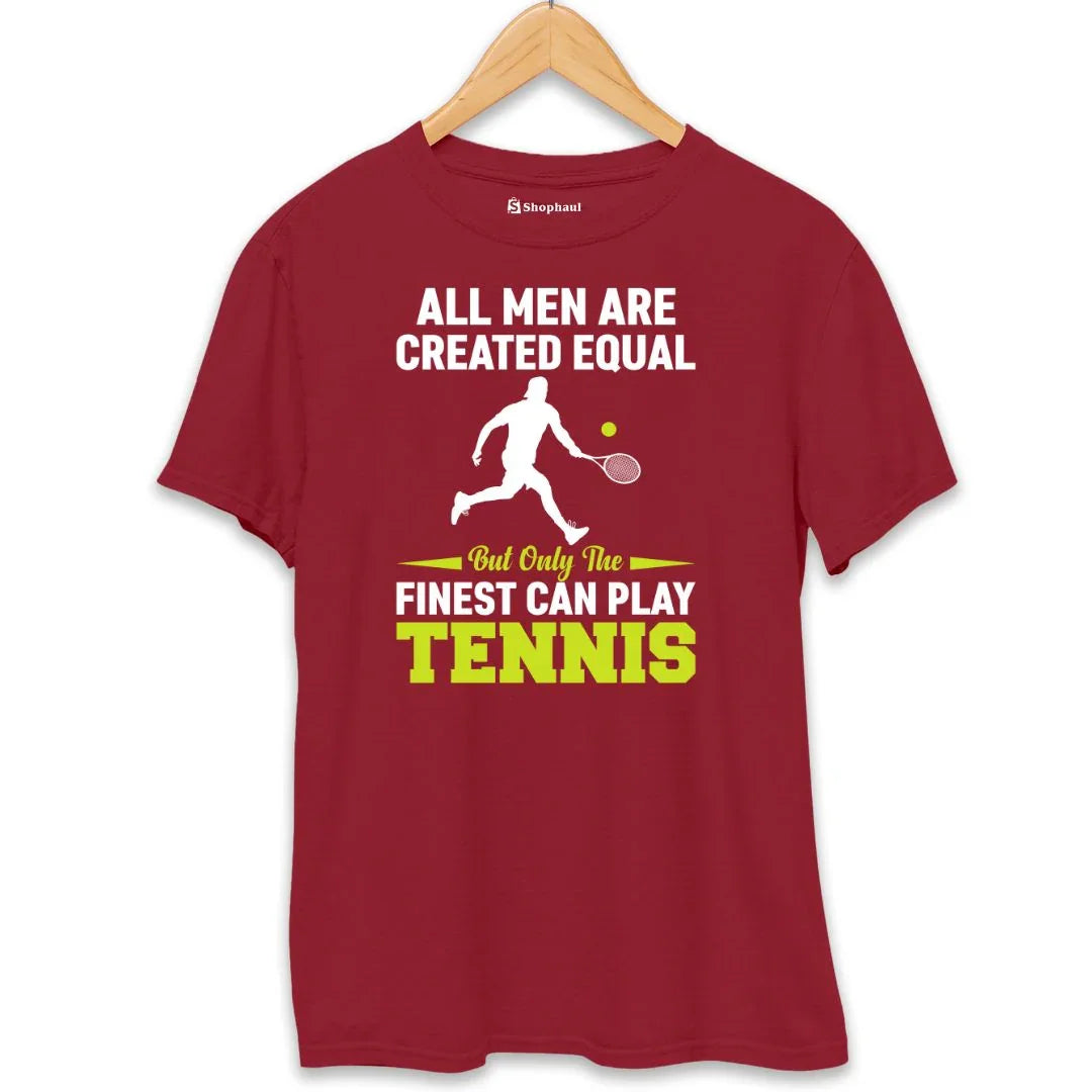 All Men Created Equal Tennis T-Shirt