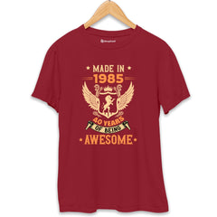 Made in 1985 | 40 Years Awesome Birthday T-Shirt